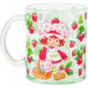 Silver Buffalo Strawberry Shortcake Vintage Walking Basket and Strawberries 17.5oz Glass Coffee Mug