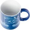 Silver Buffalo Strawberry Shortcake and Custard “Have a Berry Nice Day” Ceramic Mug, 20 Ounces(Blue/Multi)