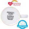 Silver Buffalo Strawberry Shortcake and Custard “Have a Berry Nice Day” Ceramic Mug, 20 Ounces(Pink/Multi)