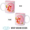 Silver Buffalo Strawberry Shortcake and Custard “Have a Berry Nice Day” Ceramic Mug, 20 Ounces(Pink/Multi)