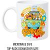 Silver Buffalo Strawberry Shortcake and Custard “Have a Berry Nice Day” Ceramic Mug, 20 Ounces(White/Multi)