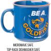 Silver Buffalo Ted Lasso Be a Goldfish Ceramic Camper Mug, 20 Ounces