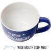 Silver Buffalo The Office Party Planning Committee Ceramic Soup Mug, 24 Ounces