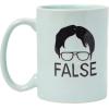 Silver Buffalo The Office Title Sign Ceramic Mug, 20 Ounce(Dwight Silo False)