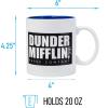 Silver Buffalo The Office Title Sign Ceramic Mug, 20 Ounce(Mission Statement)