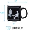 Silver Buffalo The Office Title Sign Ceramic Mug, 20 Ounce(The Office Logo)