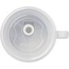 Silver Buffalo The Office Title Sign Ceramic Soup Mug With Vented Plastic Lid, 24 Ounces(Mickey and Minnie Apple a Day)