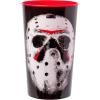 Silver Buffalo Warner Bros Friday the 13th 4 Pack Plastic Cup Set Featuring Jason Voorhees’s Mask, 22 Ounces