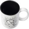 Silver Buffalo Wax Resist Ceramic Pottery Mug, 17 Ounces(17oz (Pack of 2))