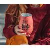 Silver Buffalo Winnie The Pooh Up and Away Double Wall Stainless Steel Stemless Tumbler w/Lid, 10-Ounces(Disney Classics Heart Hands)