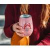 Silver Buffalo Winnie The Pooh Up and Away Double Wall Stainless Steel Stemless Tumbler w/Lid, 10-Ounces(Friends Two Lobster Hearts)