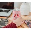 Silver Buffalo Winnie The Pooh Up and Away Double Wall Stainless Steel Stemless Tumbler w/Lid, 10-Ounces(Friends Two Lobster Hearts)