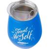 Silver Buffalo Winnie The Pooh Up and Away Double Wall Stainless Steel Stemless Tumbler w/Lid, 10-Ounces(Parks and Recreation)