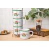 Silver Buffalo Winnie the Pooh 100 Acre Wood Destination 4-Pack Ceramic Mug Stack, 10-Ounces(Gilmore Girls Locations)