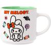 Silver Buffalo Winnie the Pooh 100 Acre Wood Destination 4-Pack Ceramic Mug Stack, 10-Ounces(Multicolor)