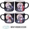 Silver Buffalo Winnie the Pooh 100 Acre Wood Destination 4-Pack Ceramic Mug Stack, 10-Ounces(Nightmare Before Christmas)