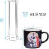 Silver Buffalo Winnie the Pooh 100 Acre Wood Destination 4-Pack Ceramic Mug Stack, 10-Ounces(Nightmare Before Christmas)