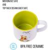 Silver Buffalo Winnie the Pooh 100 Acre Wood Destination 4-Pack Ceramic Mug Stack, 10-Ounces(Winnie the Pooh)