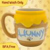 Silver Buffalo Winnie the Pooh Honey “Hunny” Pot Ceramic 3D Sculpted Coffee Mug, 23 Ounces(Hunny Pot)
