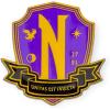 Addams Family Wednesday Nevermore Academy Enamel Pin | Limited Edition