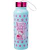 Silver Buffalo Beetlejuice “Say it three times” Stainless Steel Water Bottle with Strap Featuring Sandworm, 27 Ounces(Hello Kitty Strawberry Milk)