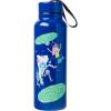 Silver Buffalo Beetlejuice “Say it three times” Stainless Steel Water Bottle with Strap Featuring Sandworm, 27 Ounces(Rick and Morty)