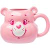 Silver Buffalo Care Bears Cheer Bear Ceramic 3D Sculpted Mug, 20 Ounces