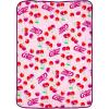 Silver Buffalo Care Bears Plush Fleece Throw Blanket 45″ x 60″ 250 GSM(Coca-cola: Cherry Coke)