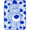 Silver Buffalo Care Bears Plush Fleece Throw Blanket 45″ x 60″ 250 GSM(Grumpy Care Bear)