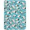 Silver Buffalo Care Bears Plush Fleece Throw Blanket 45″ x 60″ 250 GSM(Peanuts Snoopy)