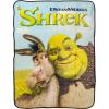 Silver Buffalo Care Bears Plush Fleece Throw Blanket 45″ x 60″ 250 GSM(Shrek and Donkey Hugging)