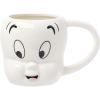 Silver Buffalo Casper Smiling Ceramic 3D Sculpted Mug, 20 Ounces
