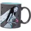 Silver Buffalo Classic Ouija Board Inspired Mystifying Oracle Good Bye Scary Ceramic Black Mug, 20 Ounces(Corpse Bride You May Kiss the Bride)