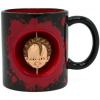 Silver Buffalo Classic Ouija Board Inspired Mystifying Oracle Good Bye Scary Ceramic Black Mug, 20 Ounces(Friends Til The End)