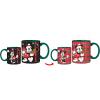 Silver Buffalo Disney Alice in Wonderland Cheshire Cat Curiouser and Curiouser Heat Reveal Ceramic Mug, 20 Ounces(Disney Classic)