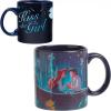 Silver Buffalo Disney Alice in Wonderland Cheshire Cat Curiouser and Curiouser Heat Reveal Ceramic Mug, 20 Ounces(Disney Princess)