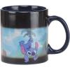 Silver Buffalo Disney Alice in Wonderland Cheshire Cat Curiouser and Curiouser Heat Reveal Ceramic Mug, 20 Ounces(Lilo and Stitch)