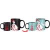 Silver Buffalo Disney Alice in Wonderland Cheshire Cat Curiouser and Curiouser Heat Reveal Ceramic Mug, 20 Ounces(Nightmare Before Christmas: Scary and Bright)