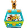 Silver Buffalo Disney Alice in Wonderland Flowers and Mushrooms Glass Cookie Snack Candy Jar with Lid (Small)(Scooby Doo Mystery Machine X-Small (Ceramic Sculpted))