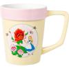 Silver Buffalo Disney Alice in Wonderland Wildflower Smell The Flowers Ceramic 3D Sculpted Mug, 20 Ounces