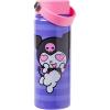Silver Buffalo Disney Lilo and Stitch “Aloha” Stainless Steel Water Bottle with Swivel Handle, 20 Ounces(Kuromi)