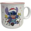 Silver Buffalo Disney Lilo and Stitch Beauty and the Beast Costume Be Our Guest Ceramic Mug, 20 Ounces(Jingle All the Way (20 Ounces))
