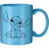 Silver Buffalo Disney Lilo and Stitch Beauty and the Beast Costume Be Our Guest Ceramic Mug, 20 Ounces(Sketched Stitch (14 Ounces))