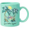 Silver Buffalo Disney Lilo and Stitch Beauty and the Beast Costume Be Our Guest Ceramic Mug, 20 Ounces(Stitch and Angel: We’re Better Together (20 Ounces))