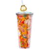 Silver Buffalo Disney Lilo and Stitch Cosmic Surfer Plastic Cold Cup with Lid and Straw Topper, 24 Ounces(Garfield Junk Food)
