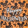 Silver Buffalo Disney Mickey Mouse “Happy Halloween” Box Wall Sign, 6″ x 6″ x 1.5″