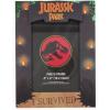 Silver Buffalo Disney Nightmare Before Christmas All Hail the Pumpkin King Tombstone Photo Picture Frame, Grey, 4 x 6 Inches(Jurassic Park)