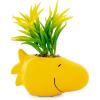 Silver Buffalo Disney Nightmare Before Christmas Jack Skellington Decorative Artificial Faux Greenery Plant in Ceramic(Peanuts Woodstock)