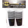 Silver Buffalo Disney Princess Featuring Belle, Snow White, Ariel, and Cinderella Floral 4 Pack Plastic Mini Cup Set, 1.5 Ounces(Batman)