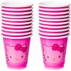 Silver Buffalo Disney Princess Featuring Belle, Snow White, Ariel, and Cinderella Floral 4 Pack Plastic Mini Cup Set, 1.5 Ounces(Hello Kitty Mini Party Cups)